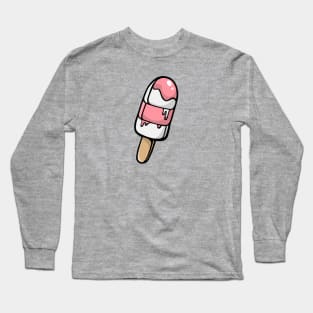 Pink & White Popsicle Long Sleeve T-Shirt